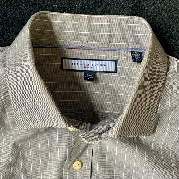 NWOT Tommy Hilfiger Ithaca dress shirt - Picture 2 of 10